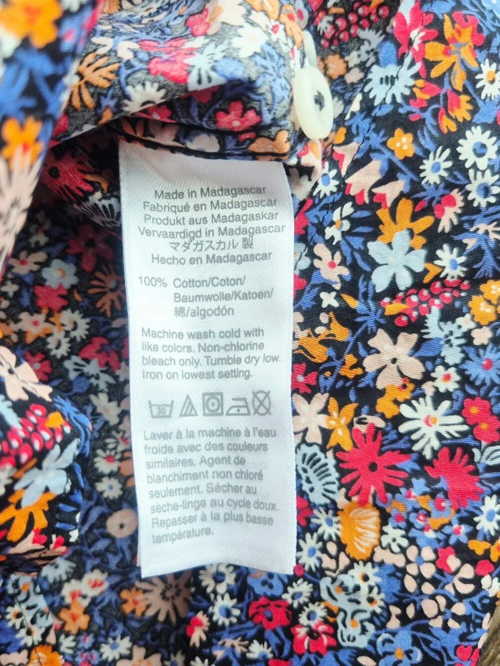 NEW J.Crew Liberty London Floral Poplin Men's Shirt Short Sleeve Affair Print